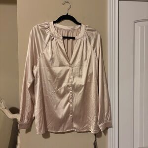Satin Blouse NWT
